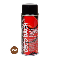 Фарба для профнастилу та металочерепиці DECO DACH, ГЛЯНЦ., 400 ml