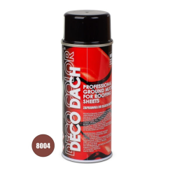 Фарба для профнастилу та металочерепиці DECO DACH, ГЛЯНЦ., 400 ml